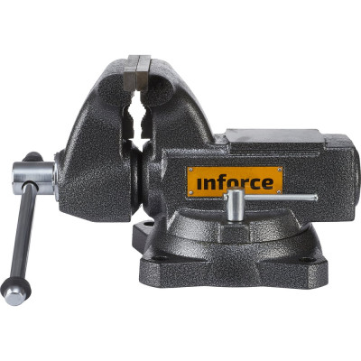Inforce Поворотные слесарные тиски 140 мм 05-23-10