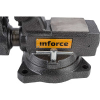 Inforce Поворотные слесарные тиски 140 мм 05-23-10