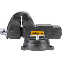 Inforce Поворотные слесарные тиски 200 мм 05-23-12