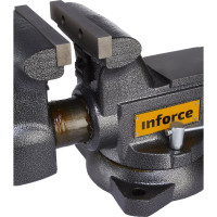 Inforce Поворотные слесарные тиски 165 мм 05-23-11