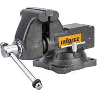 Inforce Поворотные слесарные тиски 115 мм 05-23-09