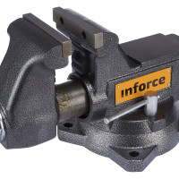 Inforce Поворотные слесарные тиски 115 мм 05-23-09