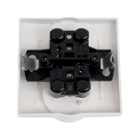 Двойная розетка Simon белая 1590457-030