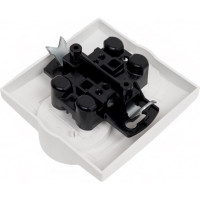 Двойная розетка Simon белая 1590457-030