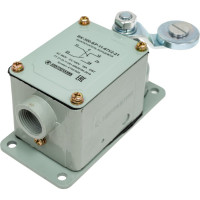 Концевой выключатель Электротехник ВК-300-БР-11-67У2-21, рычаг с роликом, с сальником, ход вправо, cамовозврат, ступень 2- 51мм, IP67 ET051925