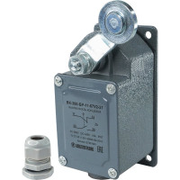 Концевой выключатель Электротехник ВК-300-БР-11-67У2-21, рычаг с роликом, с сальником, ход вправо, cамовозврат, ступень 2- 51мм, IP67 ET051925