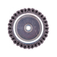 Щетка для УШМ Heavy Duty, 125 мм, М14, "чашка", крученая металлическая проволока MATRIX 74674