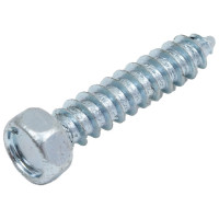 Шуруп с шестигранной головкой КРЕП-КОМП DIN7976 5,5х25 400шт шш5525ф