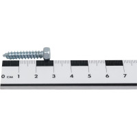 Шуруп с шестигранной головкой КРЕП-КОМП DIN7976 5,5х25 400шт шш5525ф