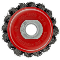 Щетка чашечная для УШМ (65 мм; М14; крученая проволока 0.35 мм) MATRIX 74613