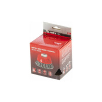 Щетка чашечная для УШМ (65 мм; М14; крученая проволока 0.35 мм) MATRIX 74613