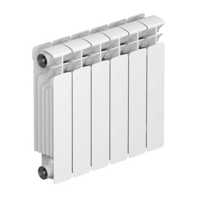 Радиатор биметаллический RIFAR BASE Ventil 350 06 секц. нижн. лев. R-BA-350-06-VL