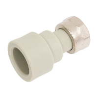 Муфта, сварка-В 25х3/4 с накидной гайкой FV-Plast 226025