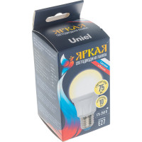 Светодиодная лампа Uniel LED-A60 10W/WW/E27/FR PLP01WH UL-00001524