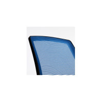 Кресло оператора Helmi HL-M02 Step ткань спинка сетка синяя/сиденье TW черная 283157