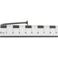 Саморезы ВИРТУОЗ 3,5х 45 мм, крупная резьба, потайная головка, оксидированный 50 шт 02549