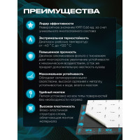 Виброизоляция SGM Premium Prime Dual 4, упаковка - 5 листов (Большие листы 0.5х0.7 м)/ Набор звукоизоляции/ комплект самоклеящаяся шумка SGM.DUAL.2.5