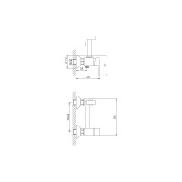 Смеситель для биде Haiba HB5513 026-5538
