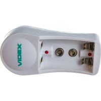 Зарядное устройство Videx VCH-N201 пустое, 1-2 х AA, AAA, 9V