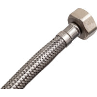 Гибкая подводка для смесителя Tucai в стальной оплетке 1/2-M10x1 L37, 600 мм 00062645
