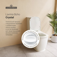 Напольный унитаз компакт Lavinia Boho Bell Pro 3301001N