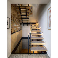 Влаговпитывающяя накладка ComeForte на ступень полоса 25х75 см серый полукругая SM-2003