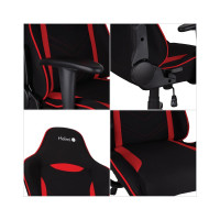 Игровое кресло Helmi HL-G06 Winner, ткань черная/красная 306177