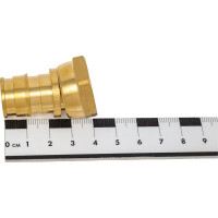 Переходник латунный с накидной гайкой SANEXT 20мм х 1/2" Lite 43205