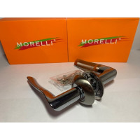Дверная ручка MORELLI "Фонтан" MH-04 SN/CP, цвет - белый никель/ хром 9010538