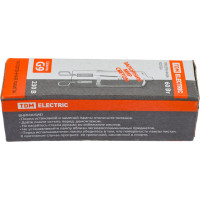 Капсульная галогенная лампа TDM ELECTRIC JCD - 60 Вт - 230 В - G9 прозрачная SQ0341-0058
