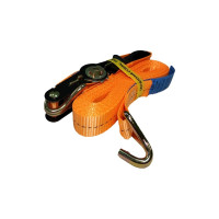 Стяжной ремень UVE 0,4/0.8 т, 5 м, 25 мм, оранжевый, ERGO RS2-25-1000-5-ergo-orange