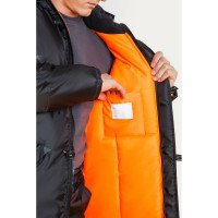 Удлиненная утепленная куртка СОЮЗСПЕЦОДЕЖДА СЕВЕР черная, р. 52-54/рост 182-188 2200000070203