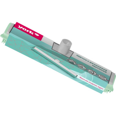 Щётка YORK сбора шерсти и волос с пола с резиновой щетиной 050301