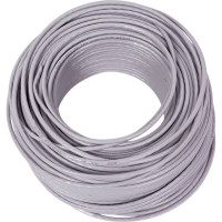 Кабель TDM ELECTRIC витая пара народный U/UTP Cat 5e 4х2х24AWG CCA 100м PVC, серый SQ0107-0115
