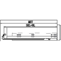 Направляющие WURTH EcoSlide скрытого монтажа, полн. выдвиж. L450 мм, 30 кг 0684250259961 10