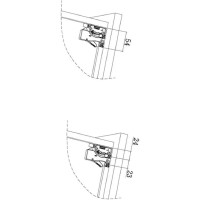 Направляющие WURTH EcoSlide скрытого монтажа, полн. выдвиж. L450 мм, 30 кг 0684250259961 10