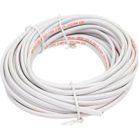 Шнур TDM ELECTRIC ШВВП 2х0,5 ГОСТ 10м, белый SQ0120-0003