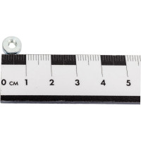 Круглая гайка ЦКИ DIN 546, М4, торцевой шлиц, Ц, уп. 50 шт. 64040