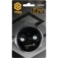 Съемник масляных фильтров VOREL 64-80 мм, универсальный 57660