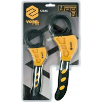 Съемники масляного фильтра VOREL ленточные, 2 шт. 57616