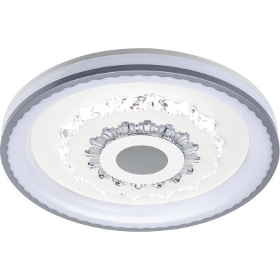 Светодиодная диммируемая люстра RITTER с ДУ CRYSTAL 3D 120Вт, 3000К+6000K/4200К/6000К+3000K, 7920Лм, 480x60мм 52368 0