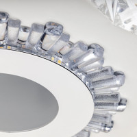 Светодиодная диммируемая люстра RITTER с ДУ CRYSTAL 3D 120Вт, 3000К+6000K/4200К/6000К+3000K, 7920Лм, 480x60мм 52368 0