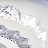 Светодиодная диммируемая люстра RITTER с ДУ CRYSTAL 3D 120Вт, 3000К+6000K/4200К/6000К+3000K, 7920Лм, 480x60мм 52368 0