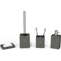 Настольная мыльница FORA STONE BLACK FOR-STN36BL