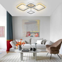 Светодиодная диммируемая люстра RITTER с ДУ FIUGGI 88Вт, 2700К/4200К/6400К, 5900Лм, 660x490x120мм 52033 7