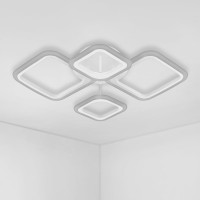 Светодиодная диммируемая люстра RITTER с ДУ FIUGGI 88Вт, 2700К/4200К/6400К, 5900Лм, 660x490x120мм 52033 7