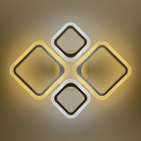 Светодиодная диммируемая люстра RITTER с ДУ FIUGGI 88Вт, 2700К/4200К/6400К, 5900Лм, 660x490x120мм 52033 7