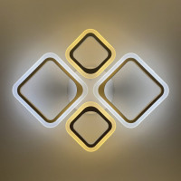 Светодиодная диммируемая люстра RITTER с ДУ FIUGGI 88Вт, 2700К/4200К/6400К, 5900Лм, 660x490x120мм 52033 7