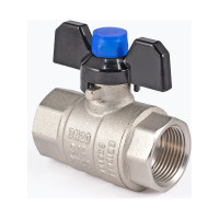 Шаровой кран PROFACTOR PF STRONG ручка бабочка, в/в 3/4 дюйма PF FBV 283