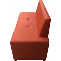 Диван Мягкий офис Ритм двухместный левый оранжевый РТLT201ОР